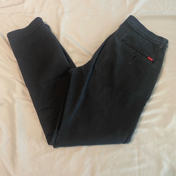 Levis XX Chino Relaxed Taper Size Medium Color Black - Picture 6 of 6